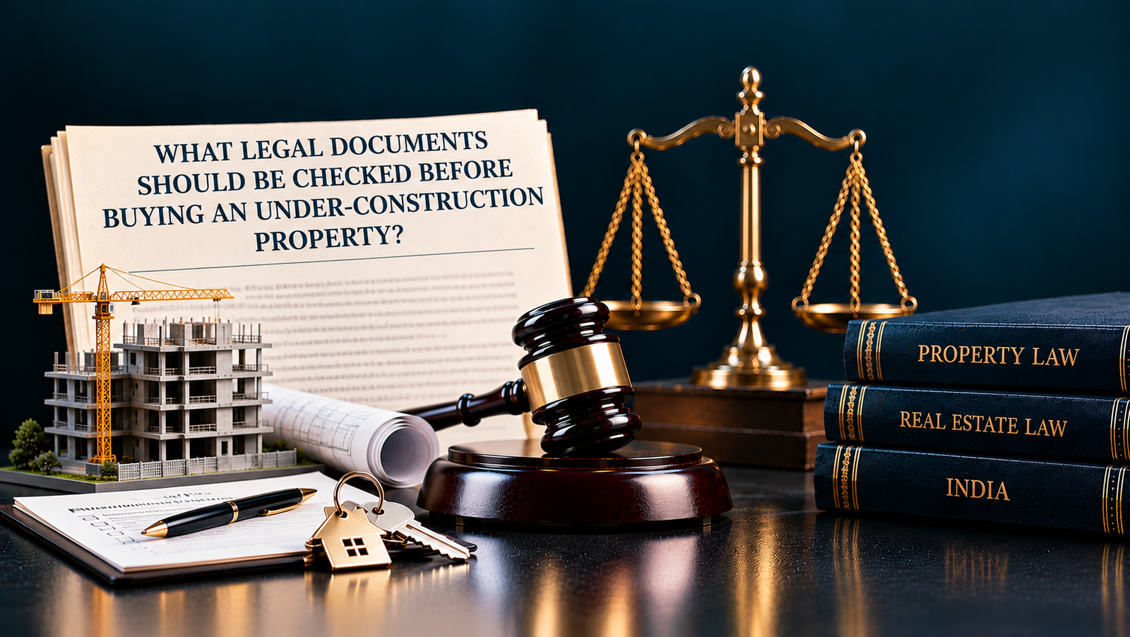 What Legal Documents Should Be Checked Before Buying an Under-Construction Property?