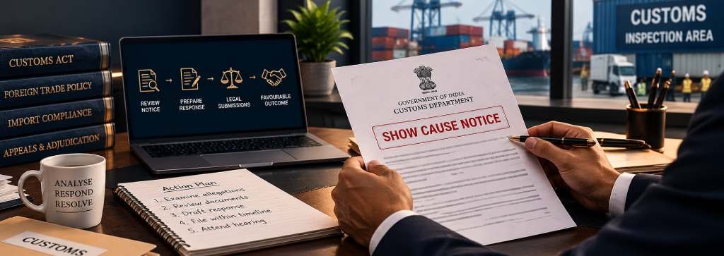 Respond to a Customs Show Cause Notice in India