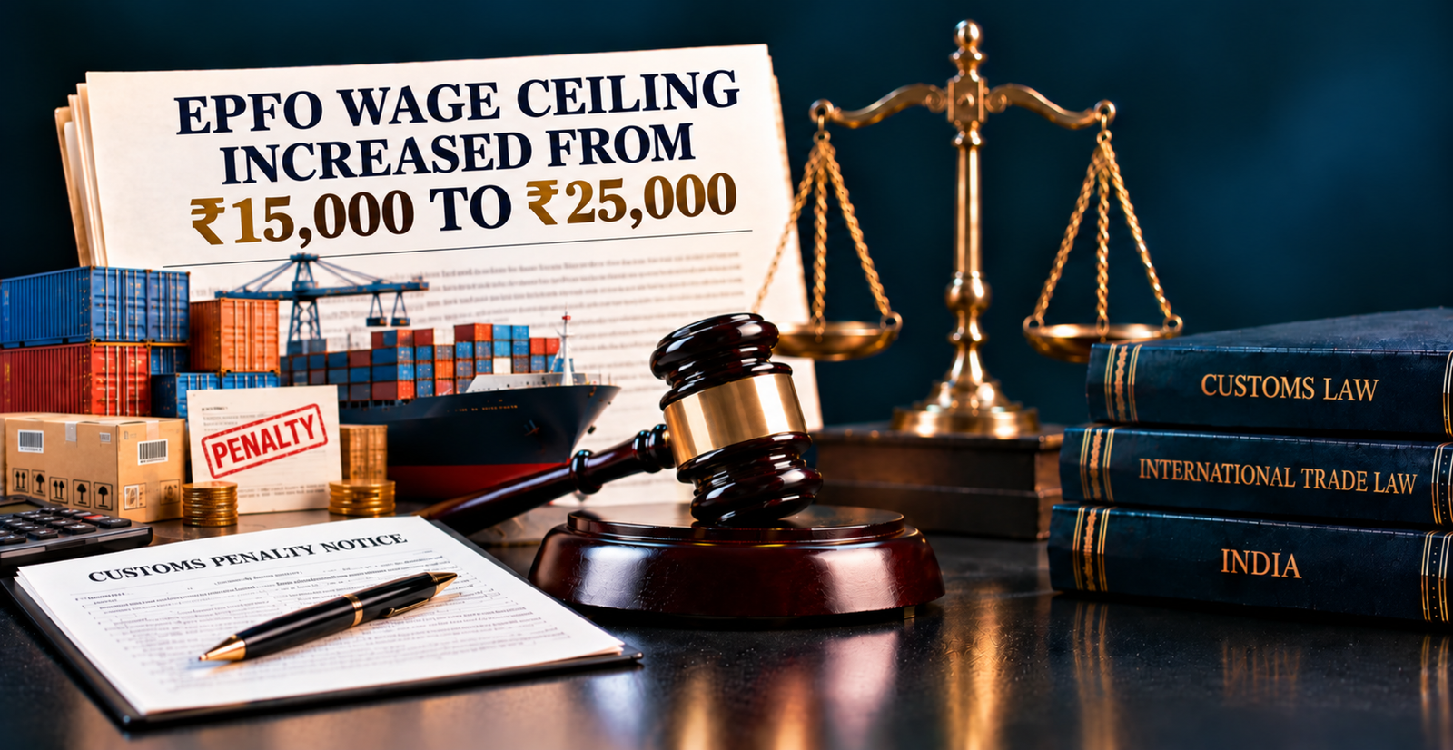 EPFO WAGE CEILING INCREASED FROM ₹15,000 TO ₹25,000